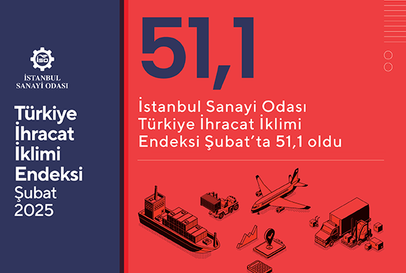 İSO Türkiye İhracat İklimi Endeksi Şubatta 51,1 Oldu