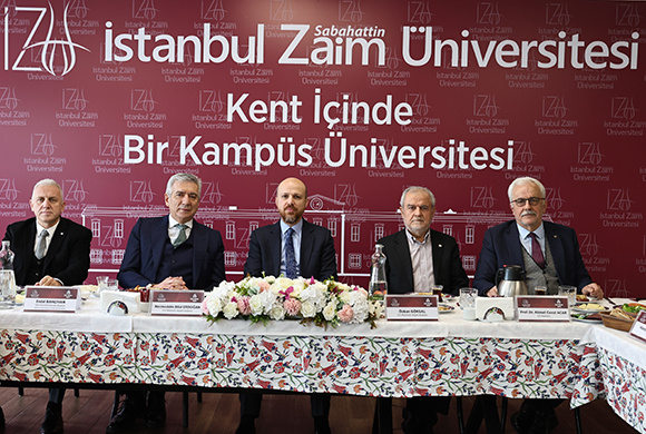 İstanbul Sanayi Odası (İSO) Yönetimi, İSO Meclis Başkanlık Divanı ile İSO Meclis Üyelerinden Oluşan Bir Heyet, İstanbul Sabahattin Zaim Üniversitesi’ni (İZÜ) Ziyaret Etti