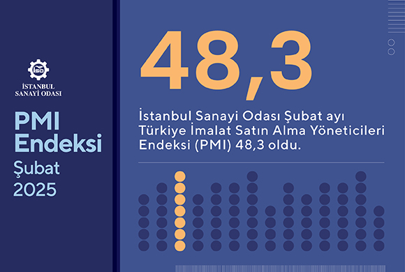 İSO Türkiye İmalat PMI Şubat 2025 Raporu ile Türkiye Sektörel PMI Raporu Açıklandı